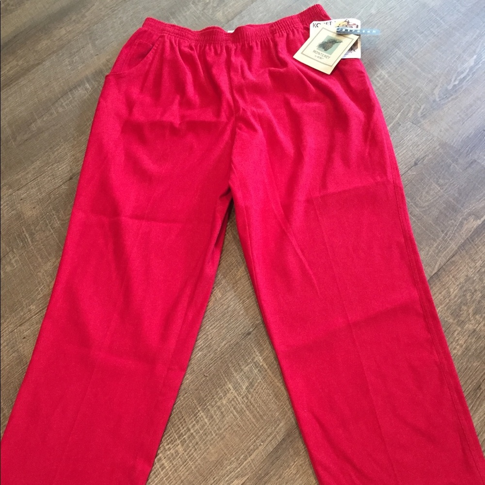 Koret Monterey Pull-On Cropped Pants